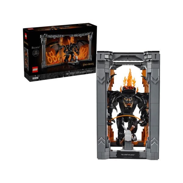 10367 Lego icons - Yüzüklerin Efendisi: Balrog™ Kitaplık Dekoru