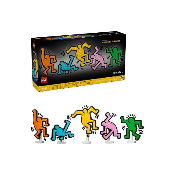 31216 Lego icons - Keith Haring – Dans Eden Figürler