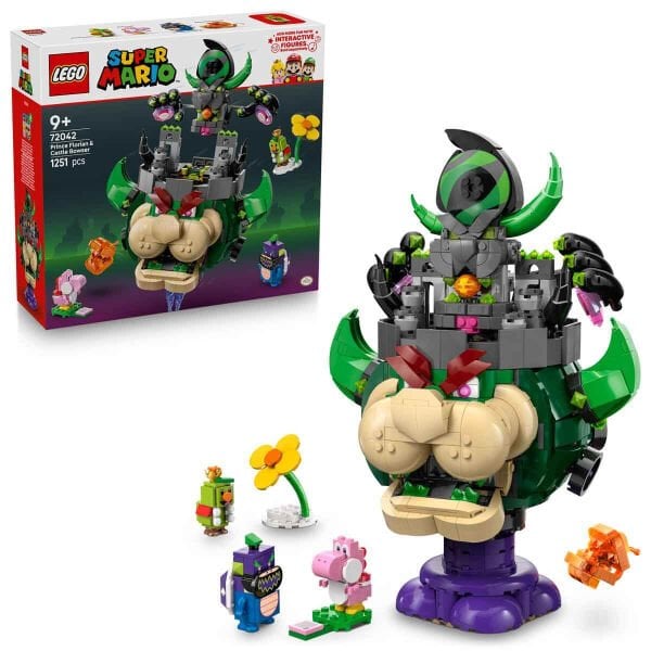 72042 Lego Super Mario - Prince Florian ve Castle Bowser