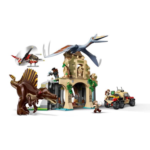 76976 Lego Jurassic World Spinosaurus ve Quetzalcoatlus