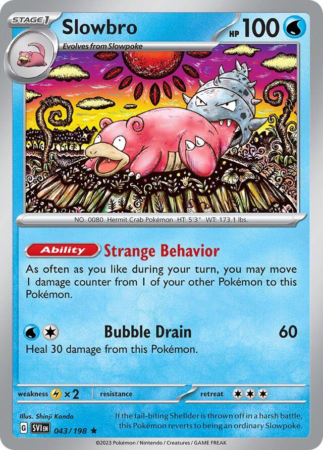 Slowbro [Holo] #43 Pokemon Scarlet & Violet