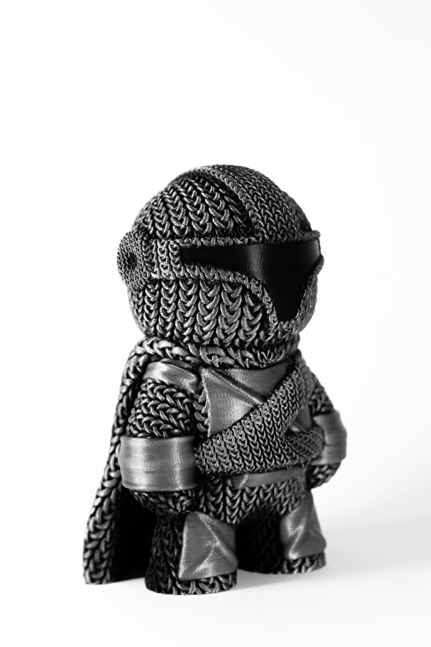 The Mandalorian Figür - Mando - Star Wars - Örgü Dokulu - 10 cm