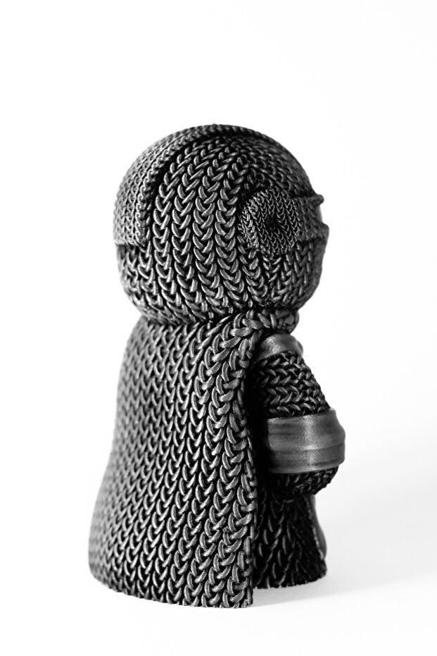 The Mandalorian Figür - Mando - Star Wars - Örgü Dokulu - 10 cm