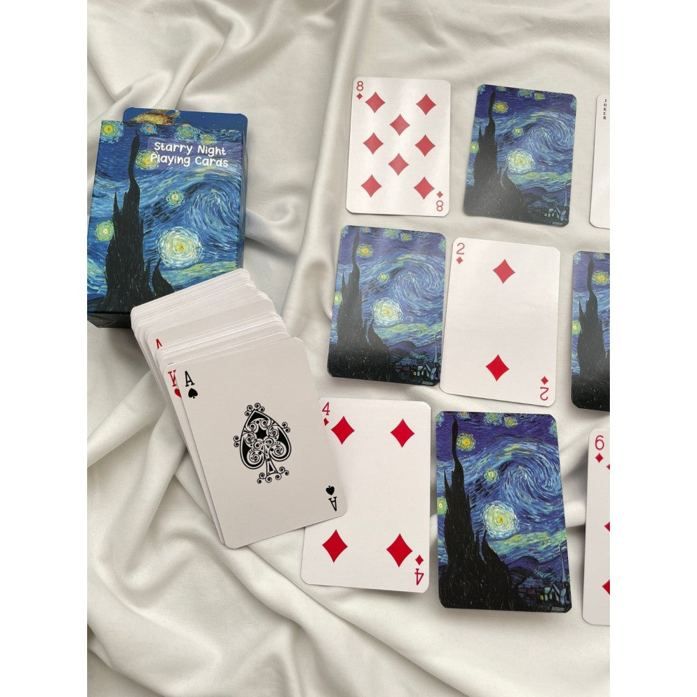Van Gogh Yıldızlı Gece İskambil Poker Kartı