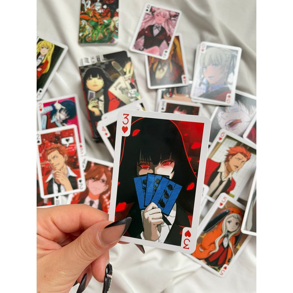 Kakegurui İskambil Poker Kartı