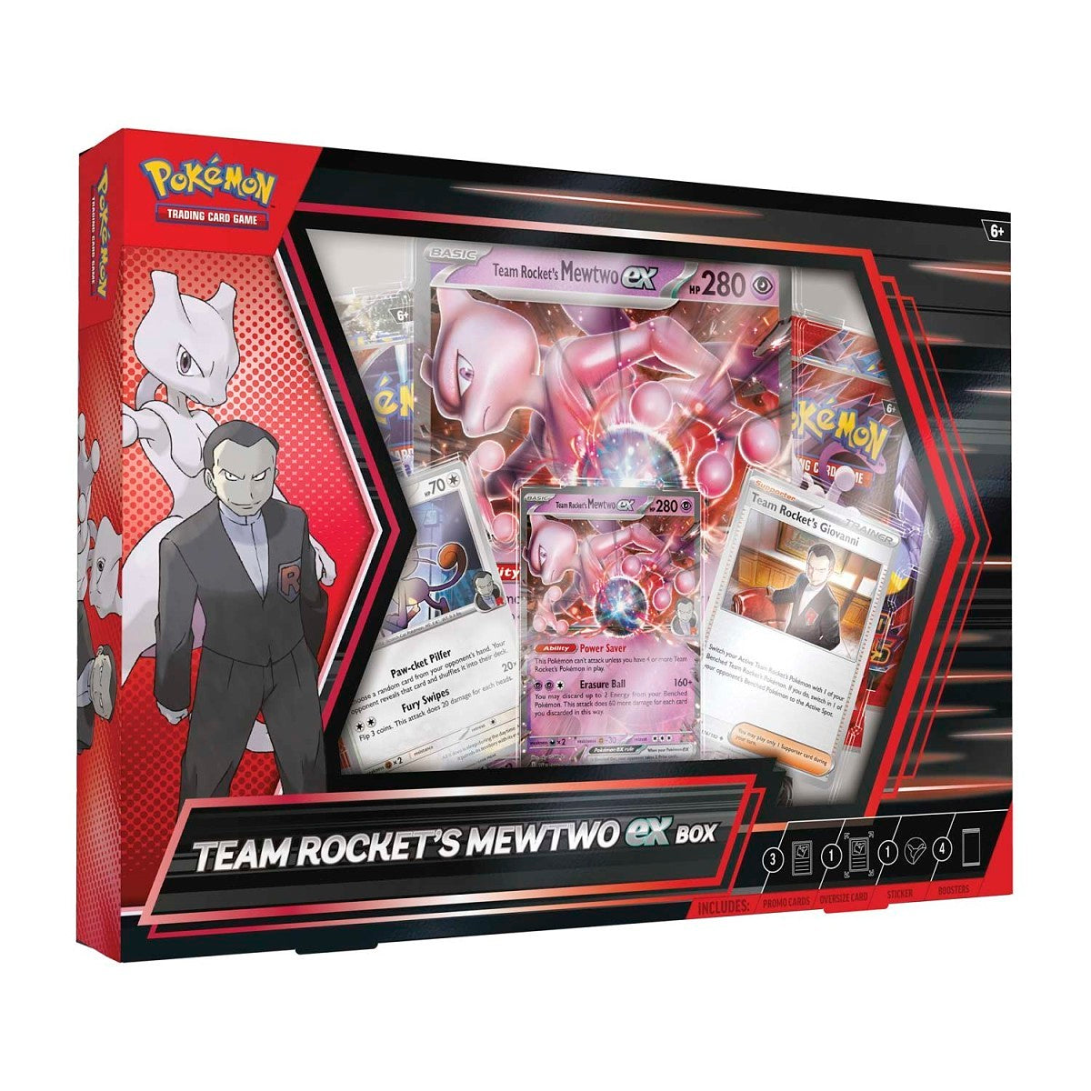 Team Rocket's Mewtwo Ex Box Pokemon Destined Rivals