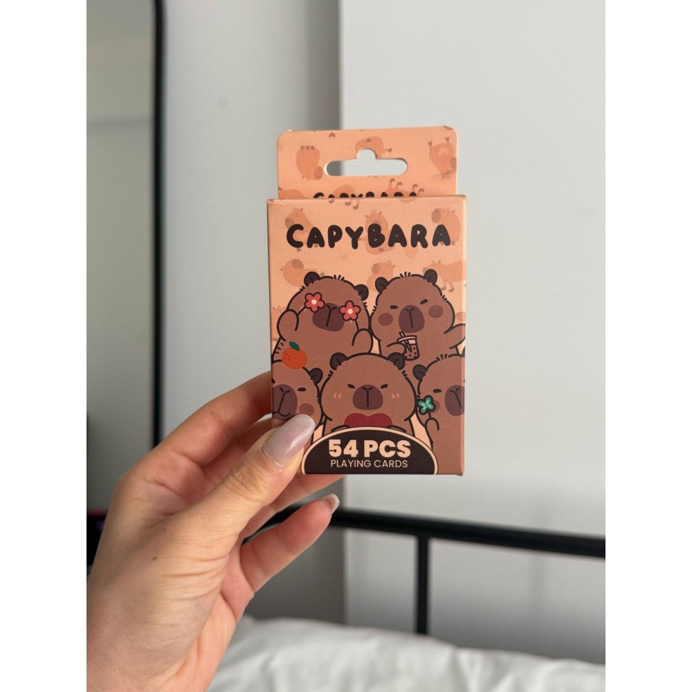 Capybara İskambil Poker Kartı