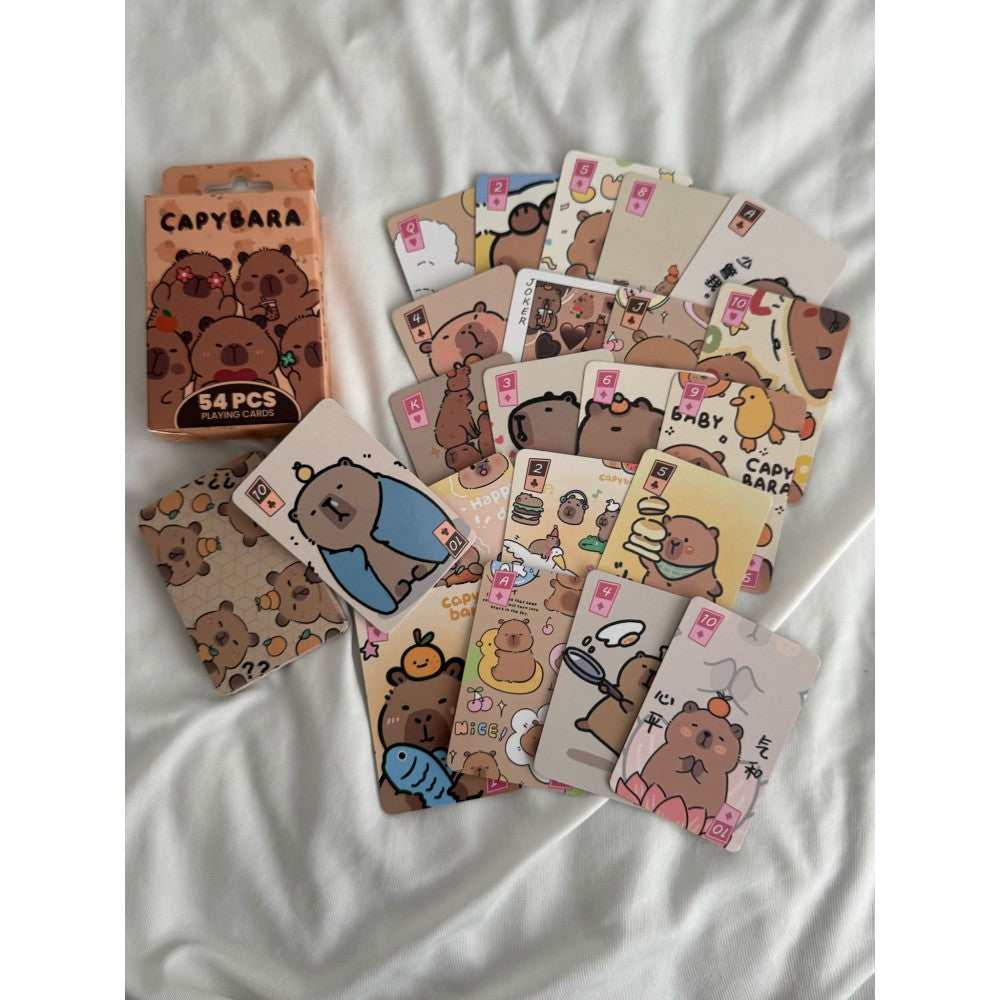 Capybara İskambil Poker Kartı
