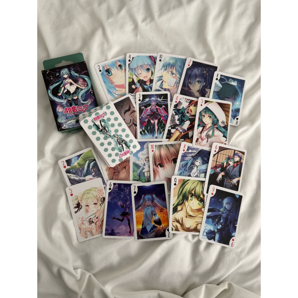 Hatsune Miku İskambil Poker Kartı