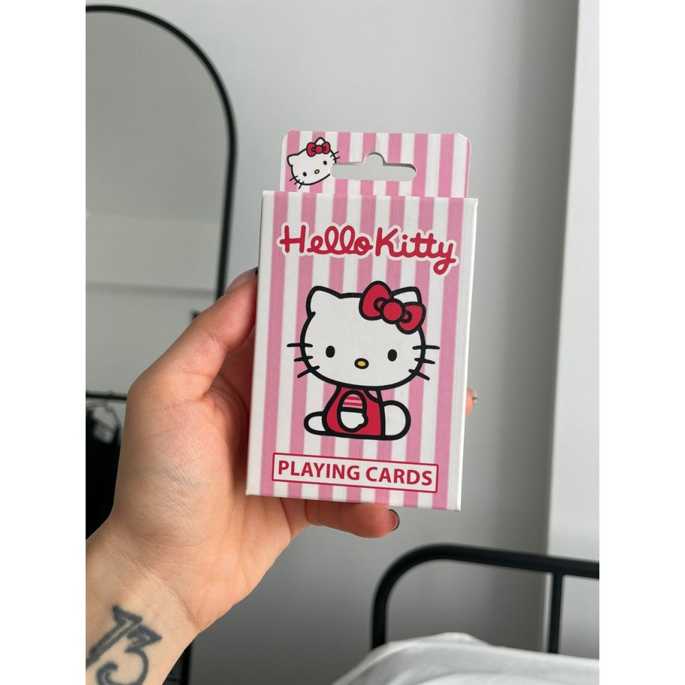 Hello Kitty İskambil Poker Kartı