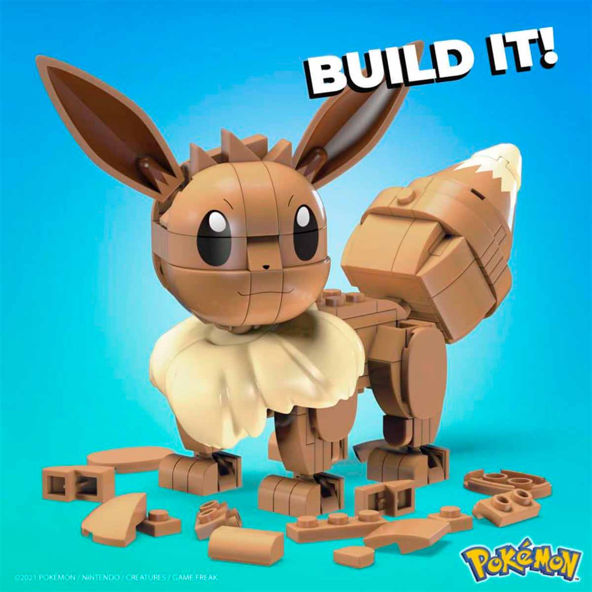MEGA Pokemon Eevee Lego/Figür