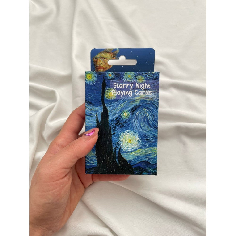 Van Gogh Yıldızlı Gece İskambil Poker Kartı