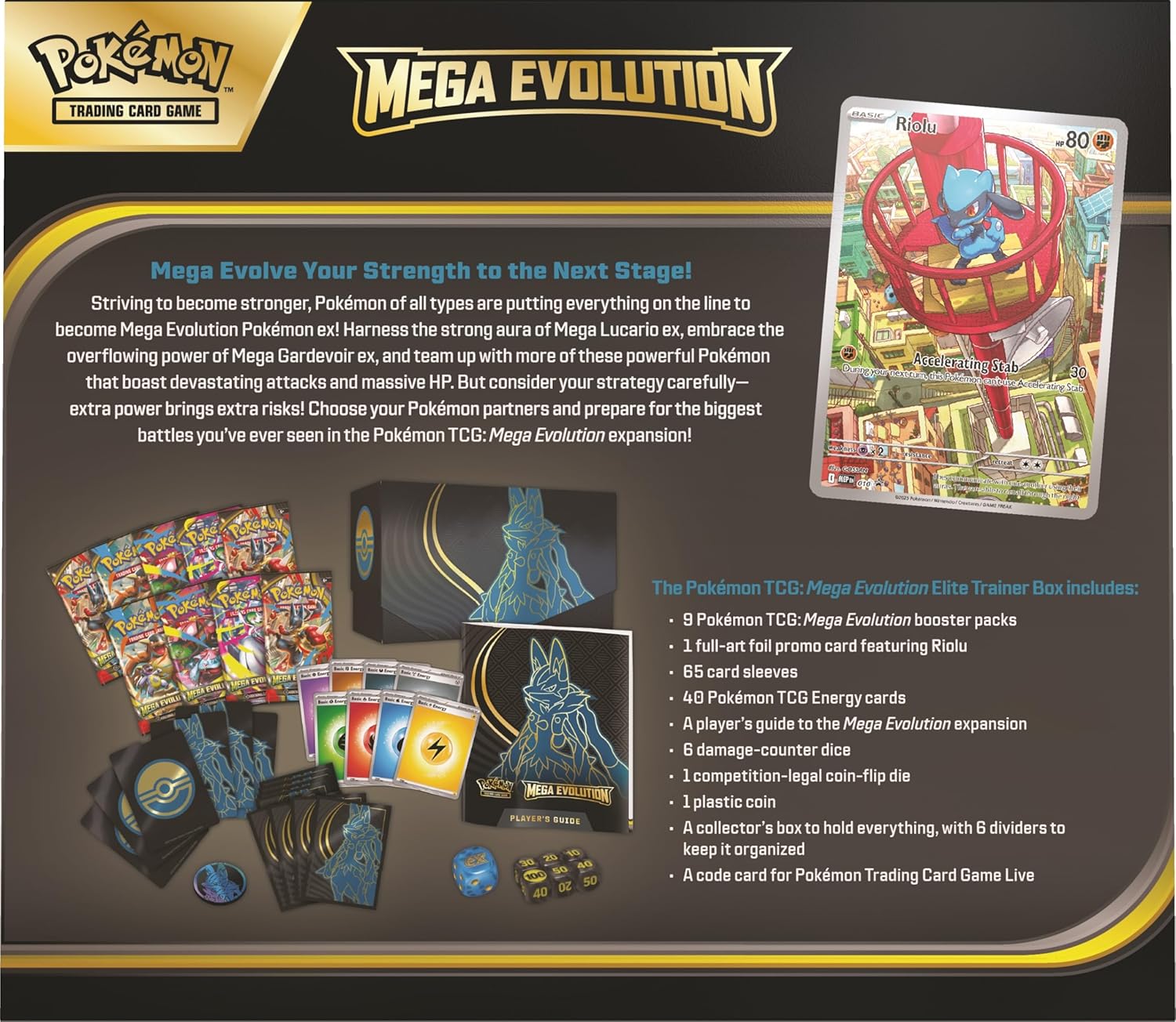 Mega Evolution Elite Trainer Box
