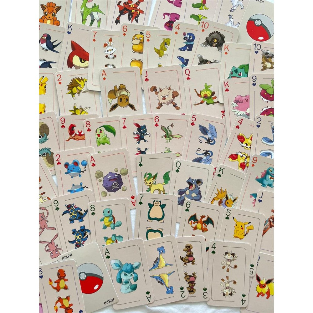 Pokemon İskambil Poker Kartı