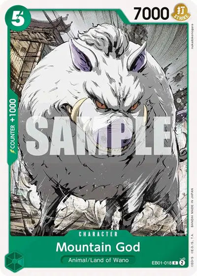 Mountain God Extra Booster: Memorial Collection  C • EB01-018