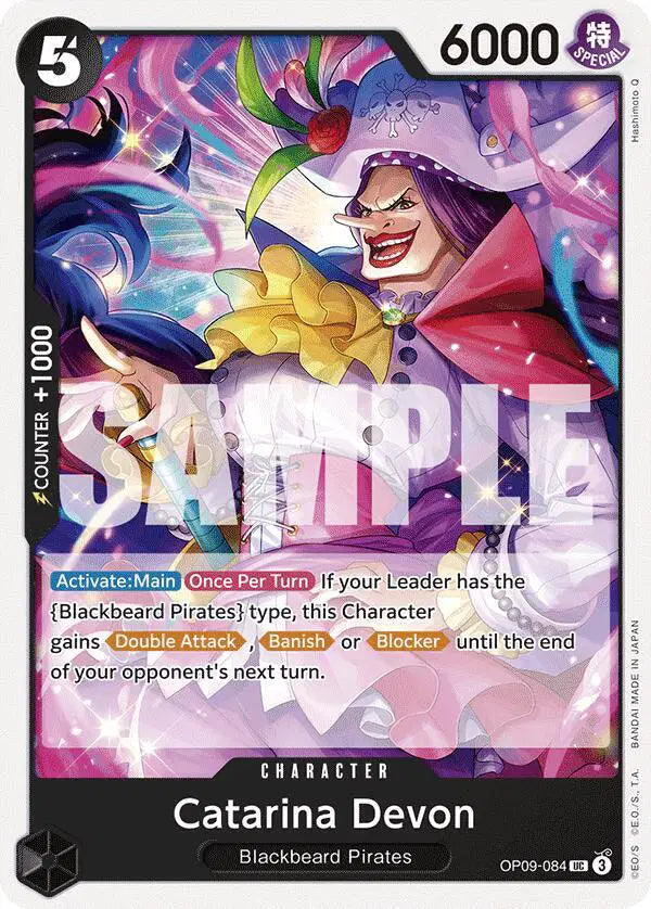 Catarina Devon Emperors in the New World  UC • OP09-084