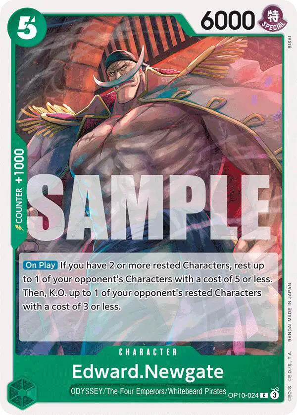 Edward.Newgate Royal Blood  C • OP10-024